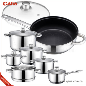 Factory Excellent houseware/16pcs stainless steel cookware/masterclass premium cookware