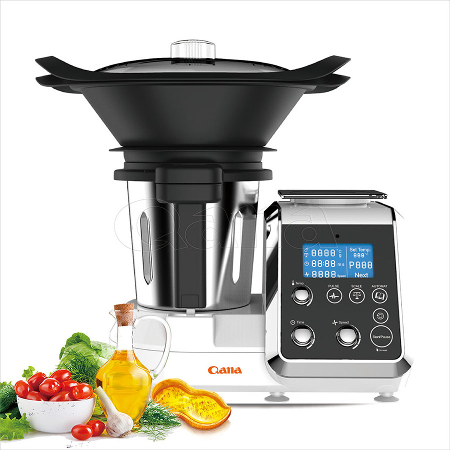 QANA Factory Wholesale OEM smart app fruit blender cooking robot thermomix WIFI multi-function food chopper processor