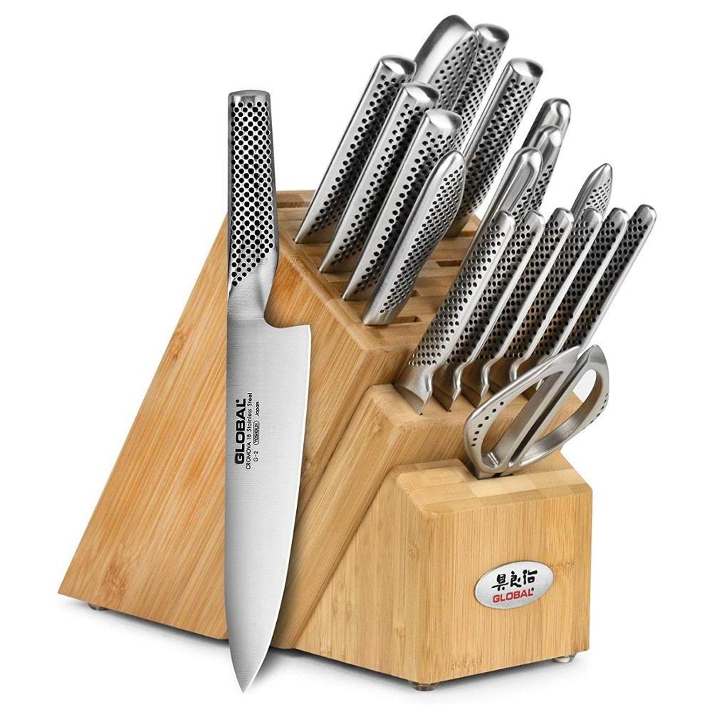 Free Sample QANA Factory Wholesale OEM Manufacture kitchen supplies stainless steel chef knife set damascus knife steel knife