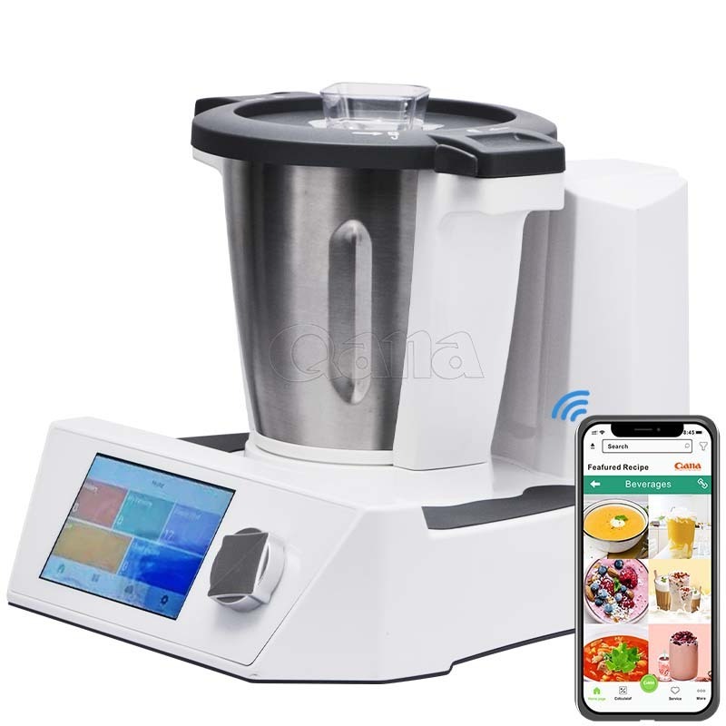 QANA wifi app smart cooker robot cuisine multifunctional high speed soup maker blender food processor thermomixe food chopper