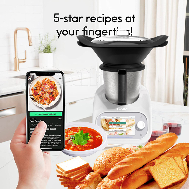 QANA Factory Wholesale OEM wifi app smart cooker food processor  electric salad  chopper blender meat grinders