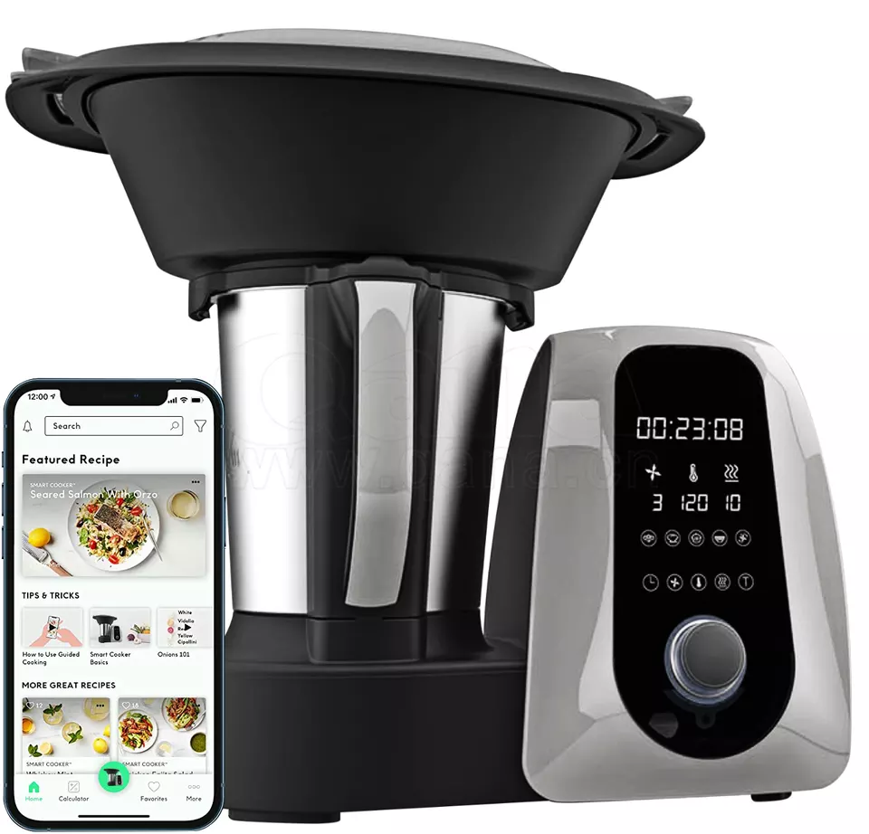 QANA Imd/button Multi-function Automatic Dough Food Processor with Recipes Factory High Quality OEM Wifi APP 220-240V 50/60hz 2L