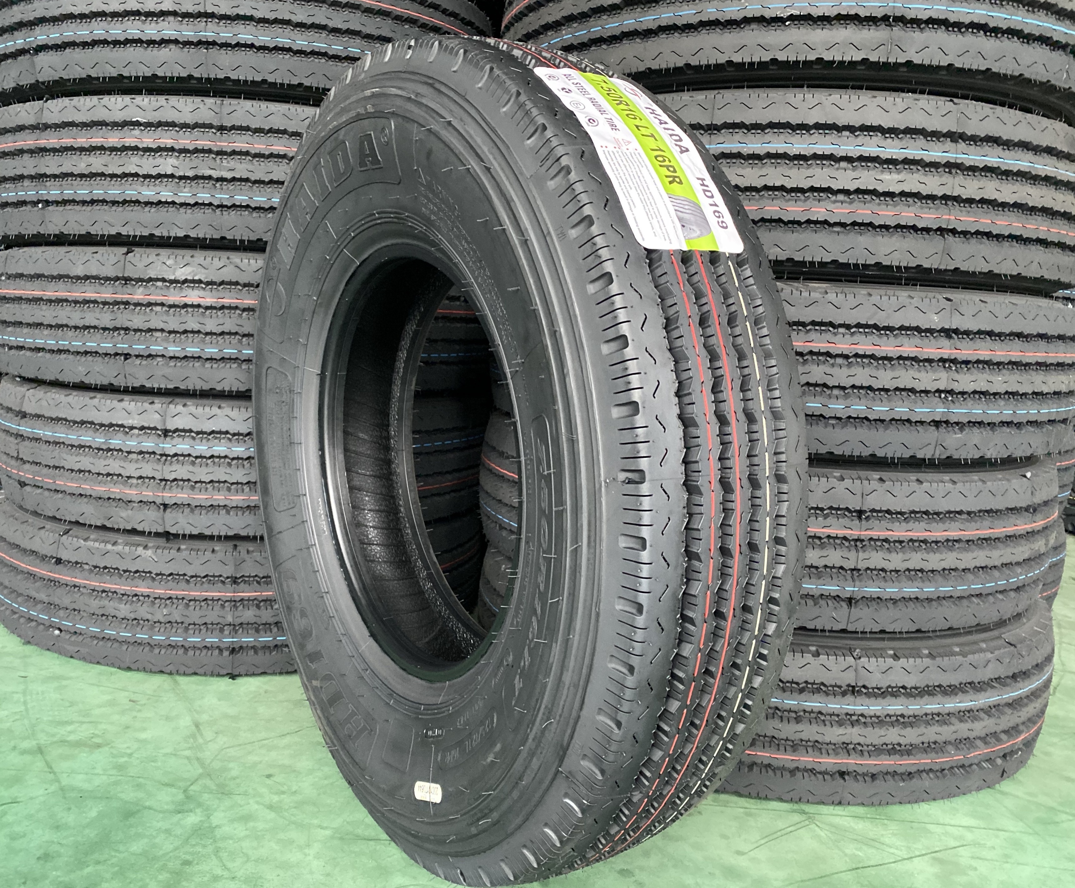 7.50R16 Light Truck Tyres new tires DOUBLE ROAD HAIDA tire manufacturer's in china 9.5R17.5 ST225/90R16