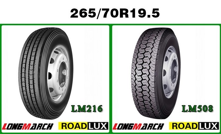 LONGMARCH 19.5 inch 265/70/19.5 tire heavy trucks 19.5 70 265 truck tires full container