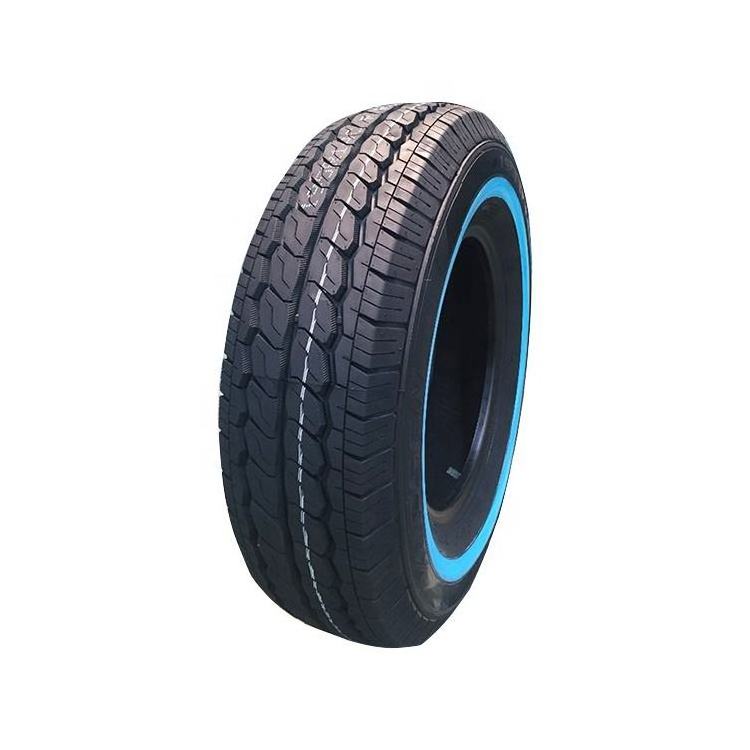 Made In China  car tire with whitewall side for taxis 185R14C 195R14C 195R15C