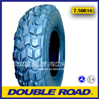 Double Road Brand 750R16 truck tyre sand grip pattern 750/16 truck tyre 750R16