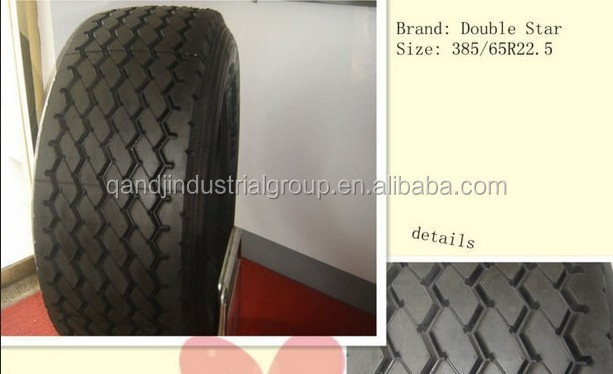 Double star heavy duty radial truck tire 385 65 22.5 high quality 385/65r22.5 truck tyre top quality tires