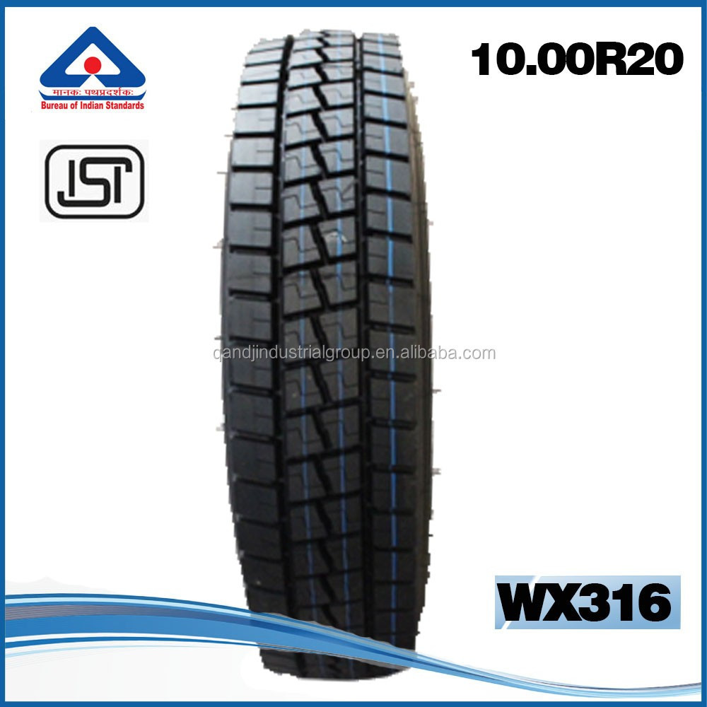 High Performance Chinese Annaite Bias Radial Truck Tyre 10.00-20 10 00 20 Best Chinese Brand Truck Tires