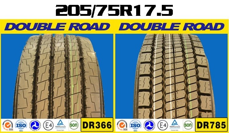 17.5 Trailer Tires 205/75R17.5 215/75R17.5 225 75 17.5 235/75R17.5 245/70R17.5 China Tyres Factory Dump Truck Tires