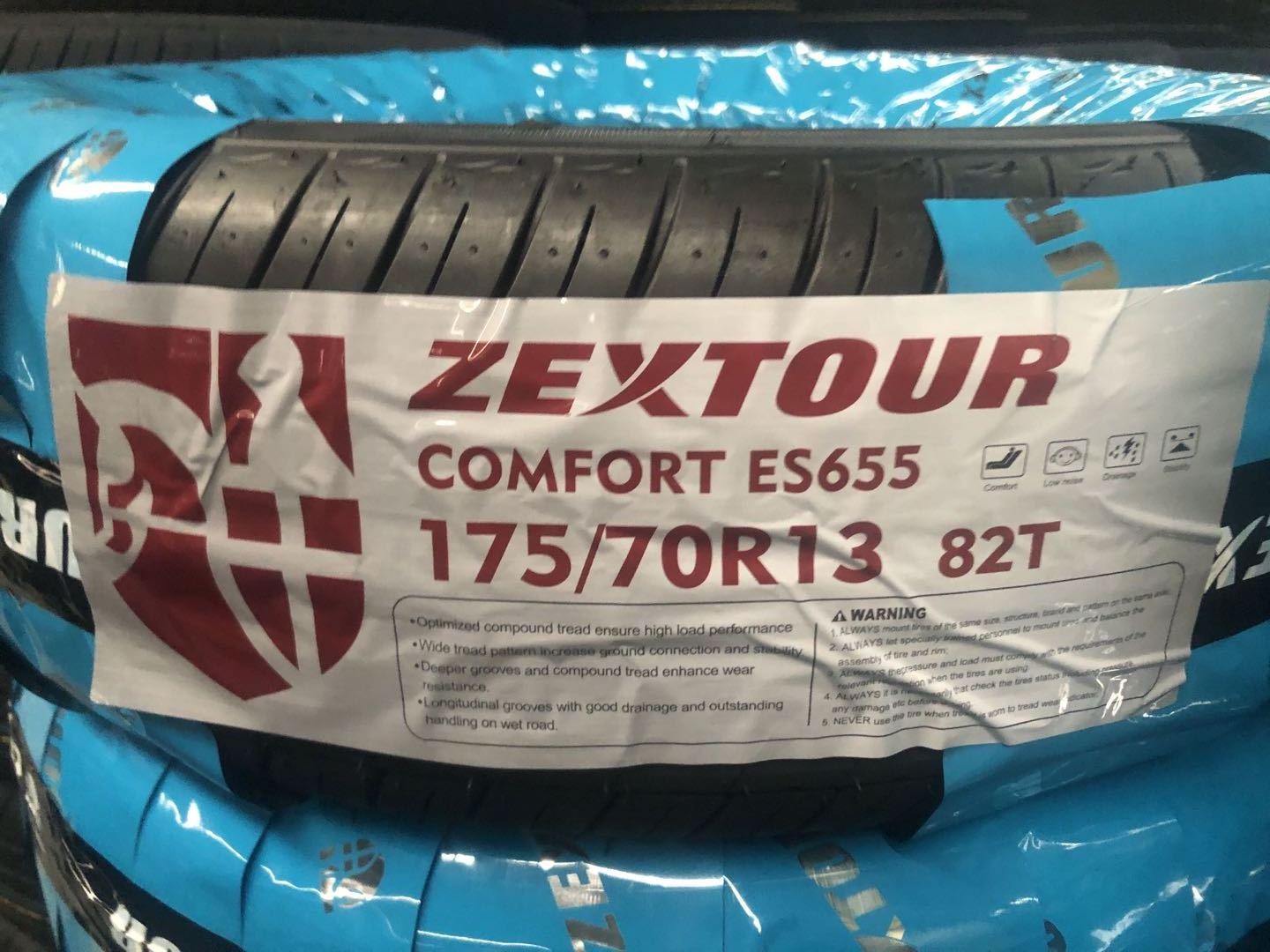 Zextour pneu tire for sale passenger car tyre 185/60R14 185 65R14 175 70R14 185 70R13 195 65r15 certificates GSO GCC SASO ECE