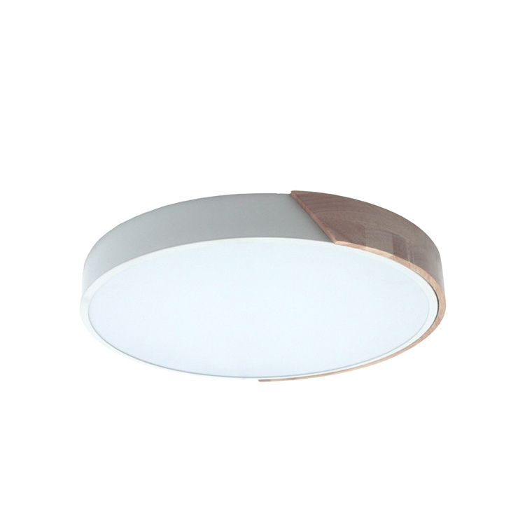 18Watt Modern Ceiling Light Round Ip20 Black Lamp 15 Inch Surface Mounted Led Decorating Ceiling Light