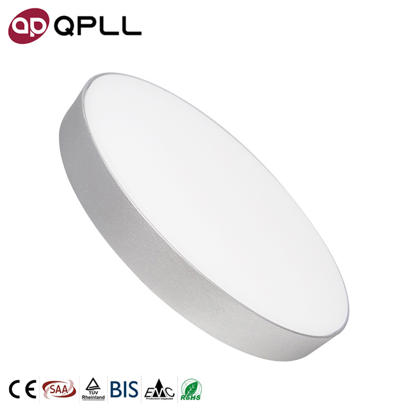 Dimmable Frameless LED Ceiling Light Round 18 Watt Ceiling Lamps For Living Room