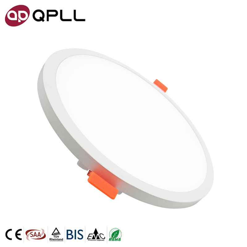 2021 New China Plastic Slim Trim Round Adjustable SMD Down Light 6W 12W 18W 24W rohs LED Recessed Downlight