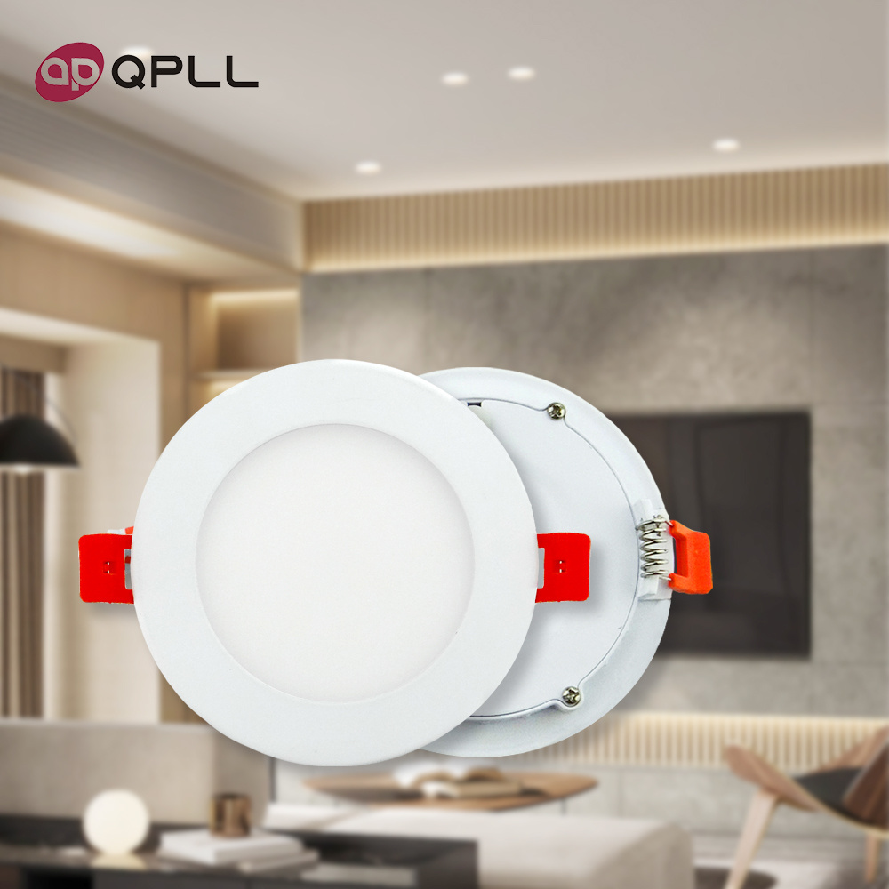 3 Watt 85-265V LOW UGR CCT selectable dali dimmable 4 Inch Celling Light Round Panel Ultra Slim Waterproof Panel Light