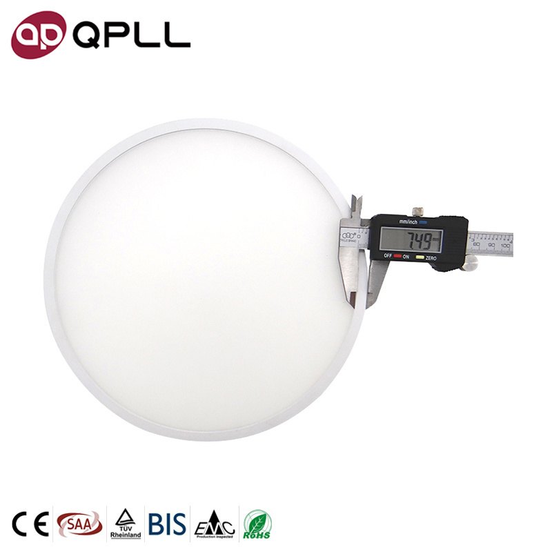 Modern Fixtures 8W 16W 24W 30W Round Slim Surface Mounted Panel Light LED Ceiling Lamp