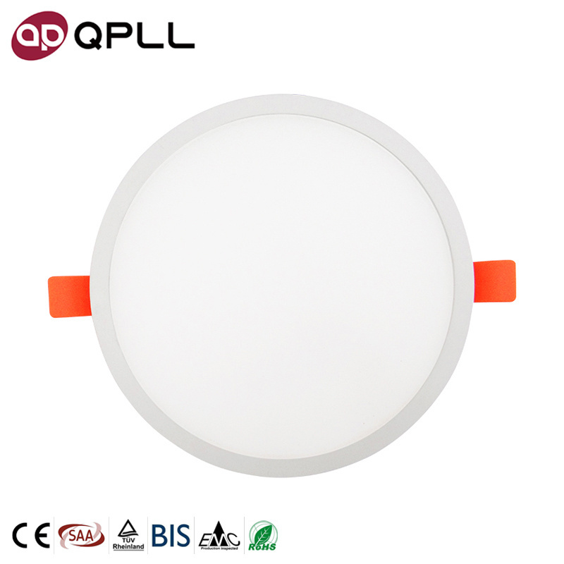 2021 New China Plastic Slim Trim Round Adjustable SMD Down Light 6W 12W 18W 24W rohs LED Recessed Downlight