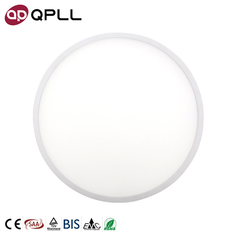 Modern Fixtures 8W 16W 24W 30W Round Slim Surface Mounted Panel Light LED Ceiling Lamp