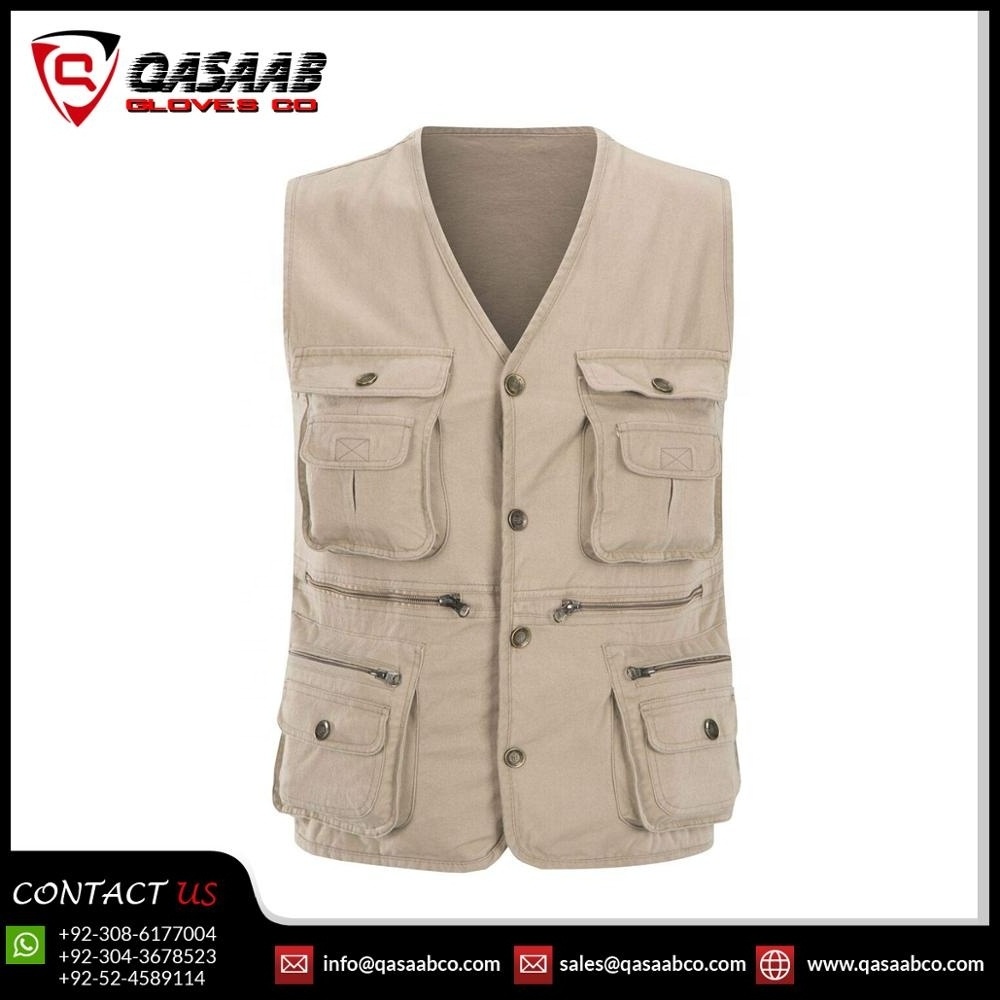 Hot Sale 2024 Outdoor Vest Men's Fishing And Hunting Vest Men's Soft-Shell Vest