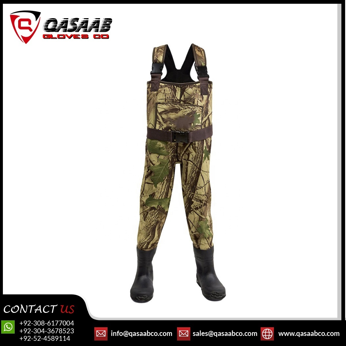 Men's Insulated Hunting Hot Selling Waterproof Camo Jungles Printings Chests Waders Fishing Neoprene Bib Wader