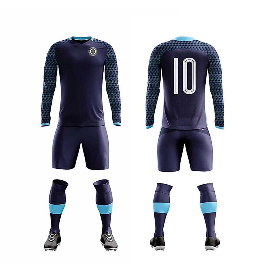 Soccer Uniform Private Label Soccer Team Uniform Football Jerseys Soccer Jersey For Club Jersey & Shorts