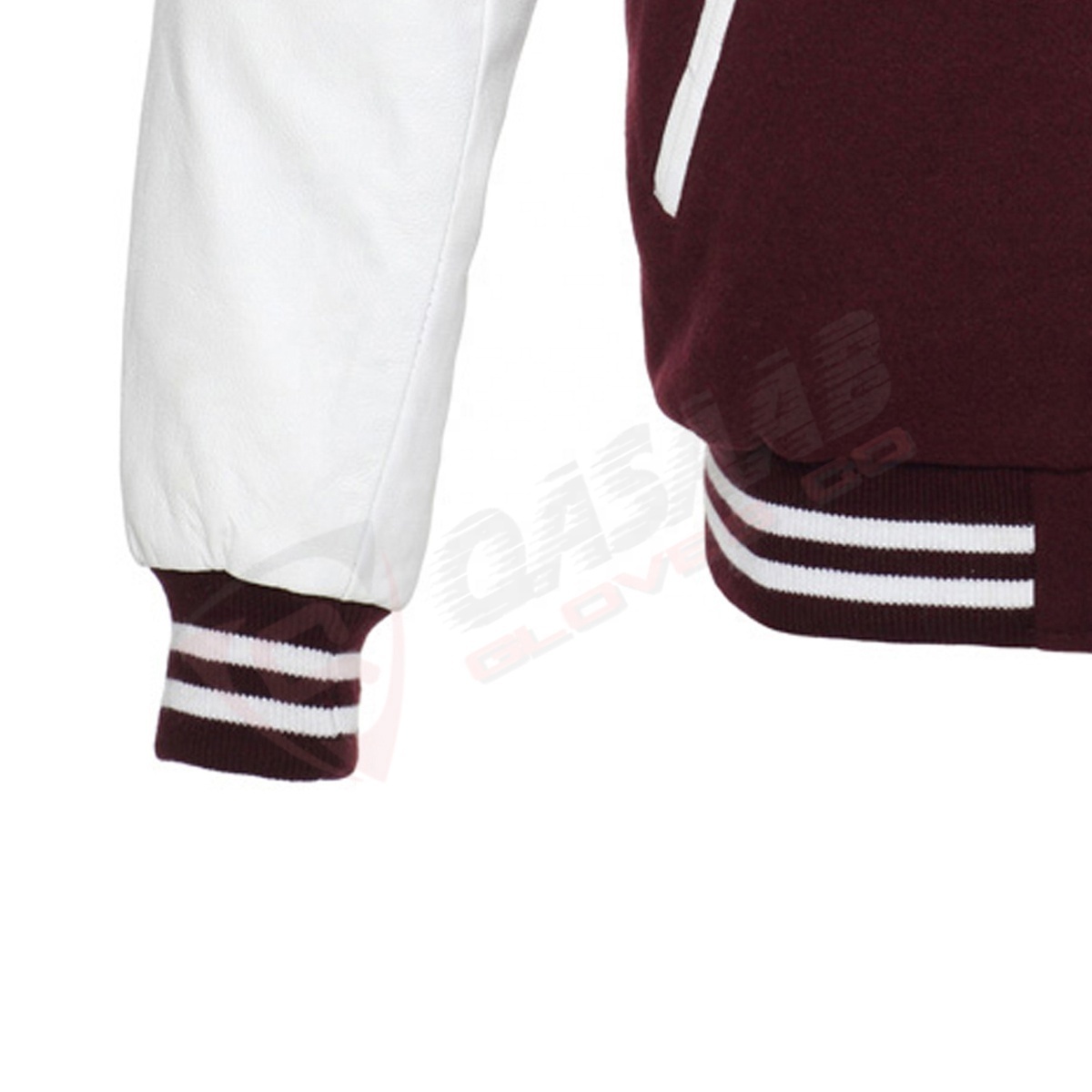 White-Sleeve Maroon-Color New Arrival Phi-Beta Sorority Logo Men Women Coats High Quality Bomber Jacket