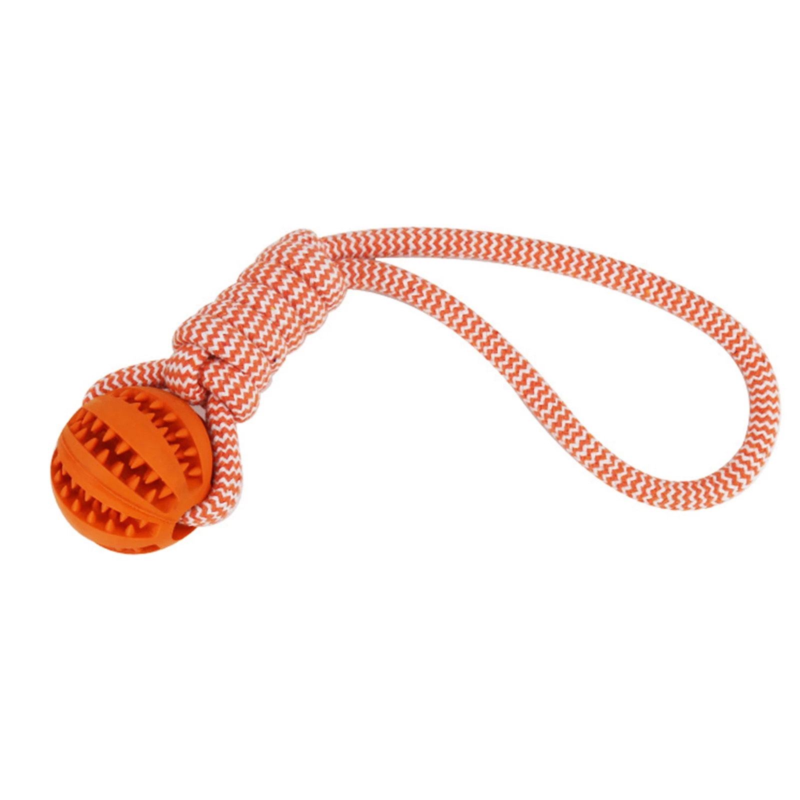 Teeth Dental Care Outdoor Training Playing Interactive Rope Ball Pet Cotton Rope Ball Dog Chew Toys For Large Small Dog Cat