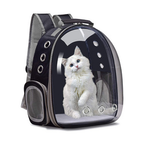 Qbellpet Hot small cat dog pet carrier backpack Expandable pet backpack carrier Breathable cat dog capsule cat accessories