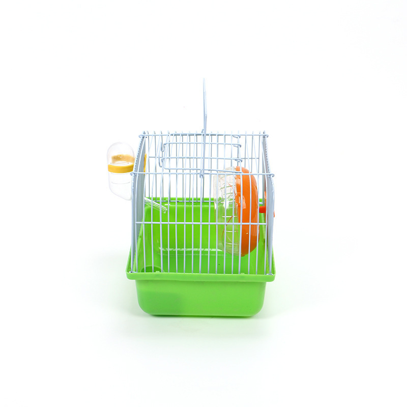 Transparent pet crate carrier household small hamster cage portable cage jaulas para hamsters