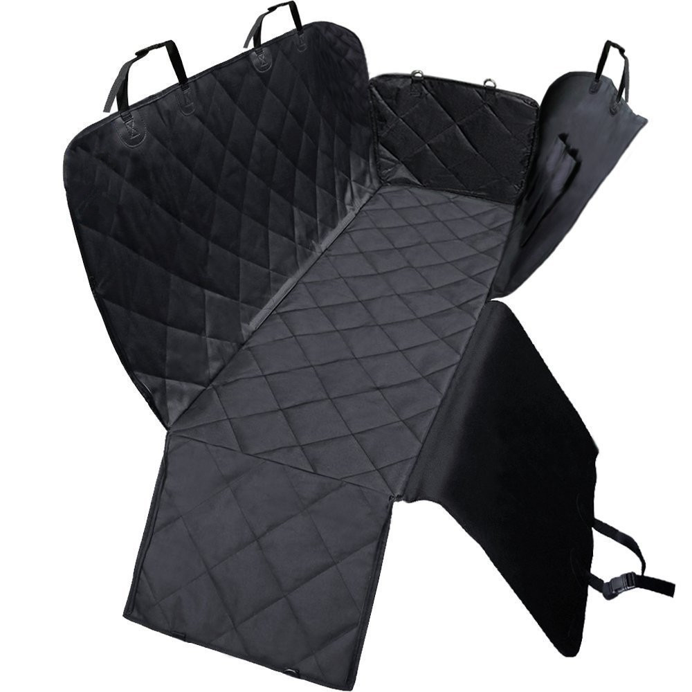 Qbellpet Manufacturer wholesale pet supplies oxford waterproof foldable carrier black dog car cover pet products