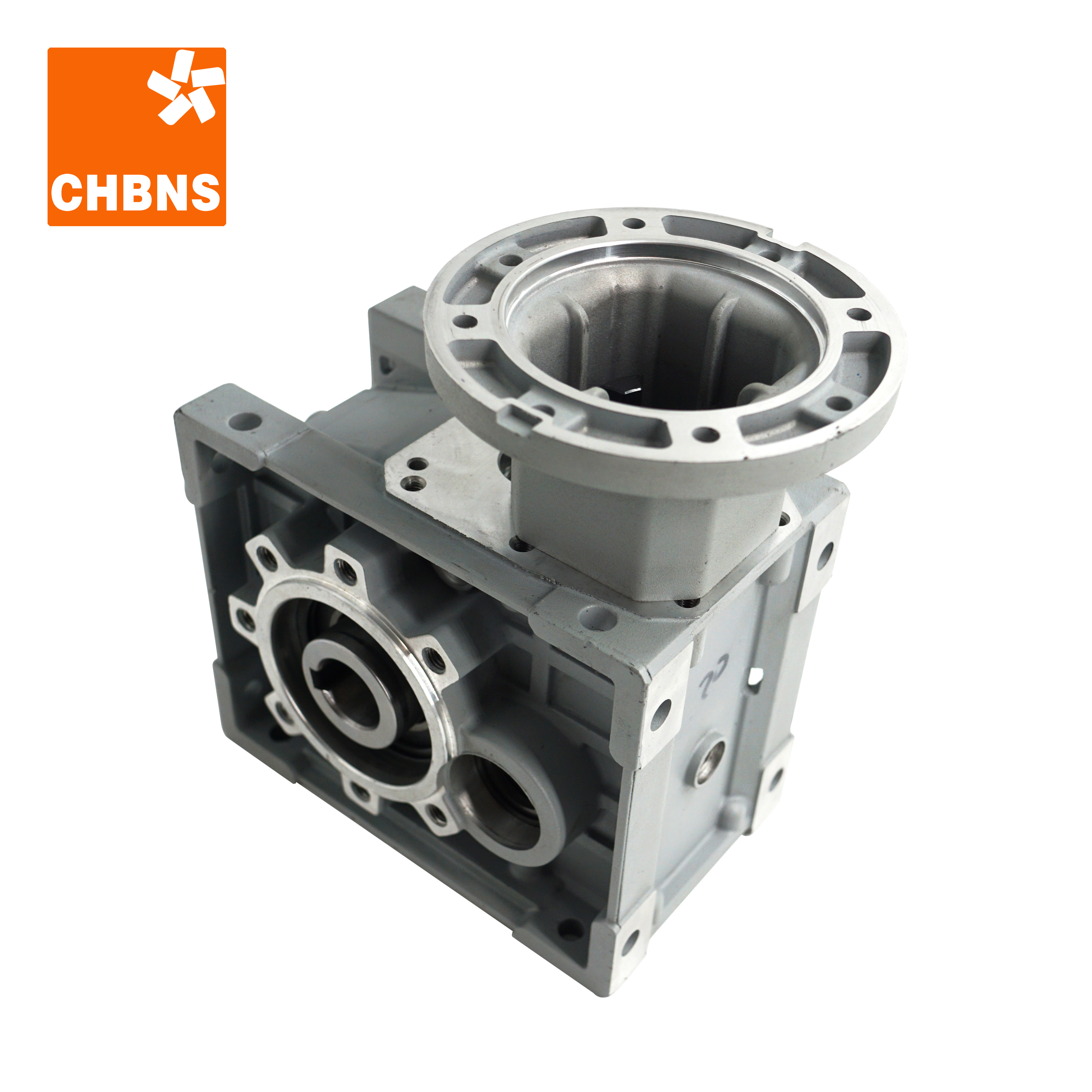 CHBNS KM50-90 IEC Flange Hypoid Gear Reduction  Right Angle Transmission Gearbox