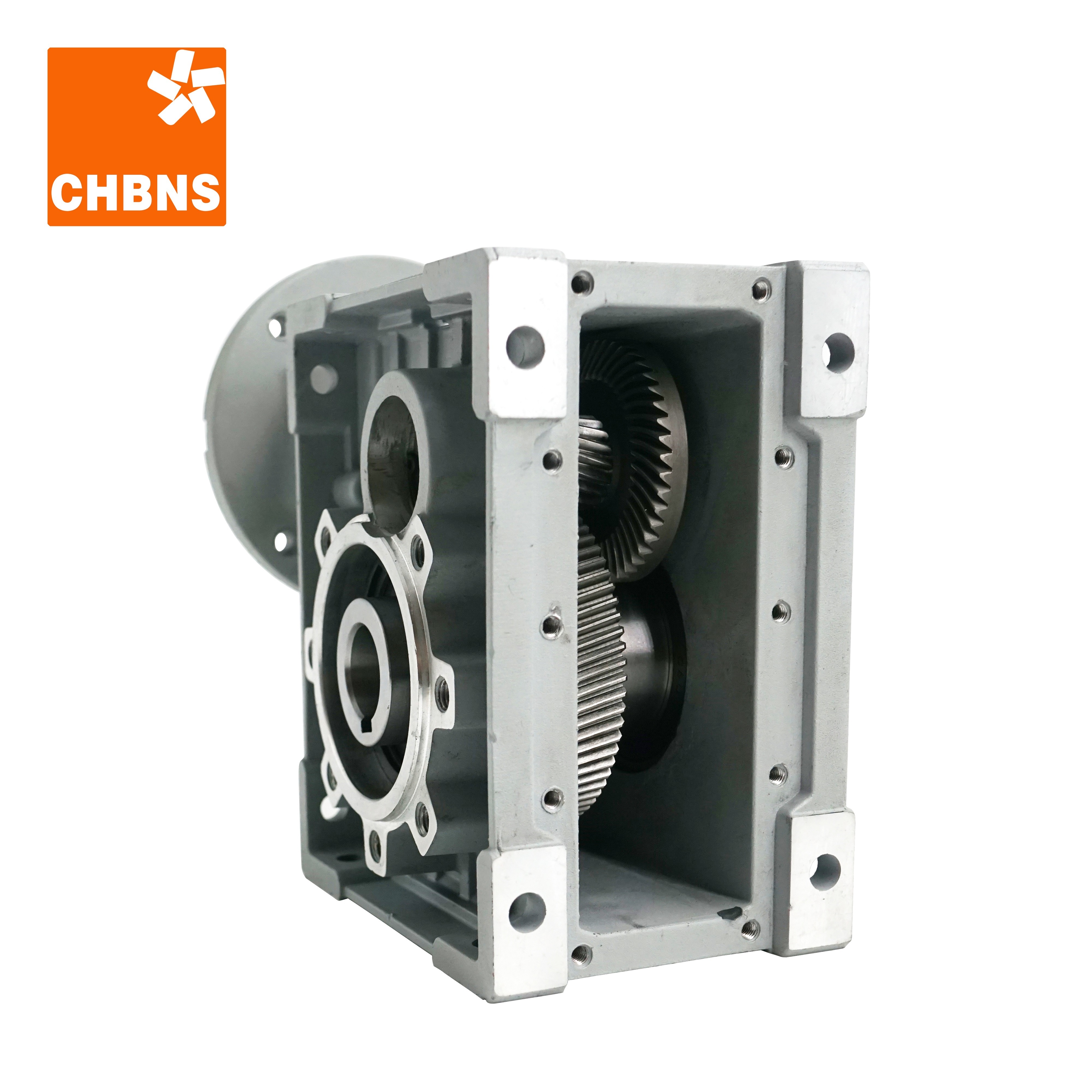 CHBNS KM50-90 IEC Flange Hypoid Gear Reduction  Right Angle Transmission Gearbox