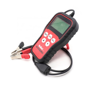 Smart battery analyzer car battery tester portable factory price calculation high-accurate auto electric tester with printer