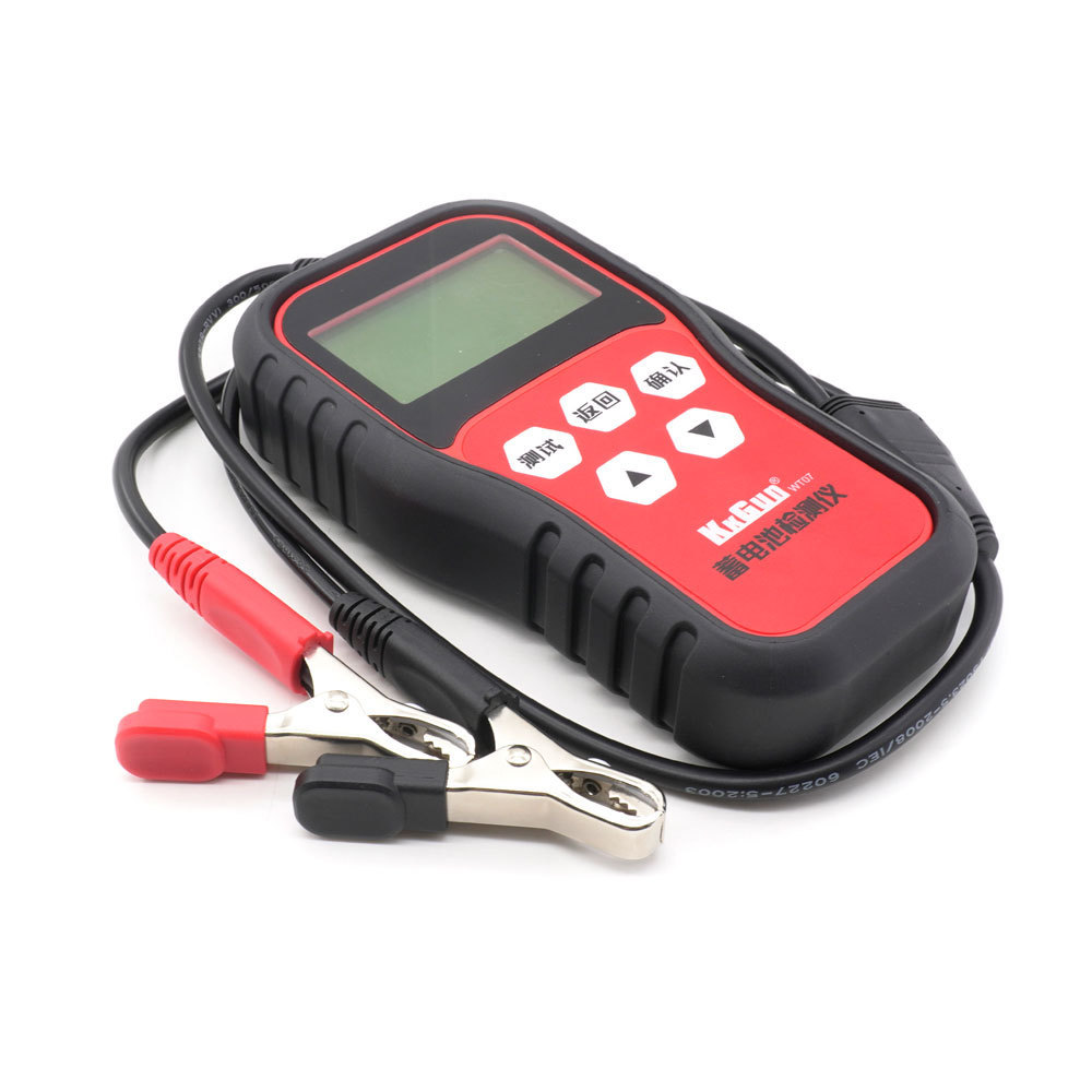 Smart battery analyzer car battery tester portable factory price calculation high-accurate auto electric tester with printer