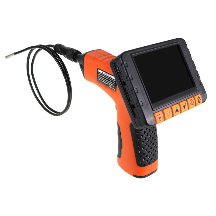 Handheld Wireless Video borescope industrial endoscope inspection camera 8.5mm Waterproof Endoscope 3.5 inch screen video