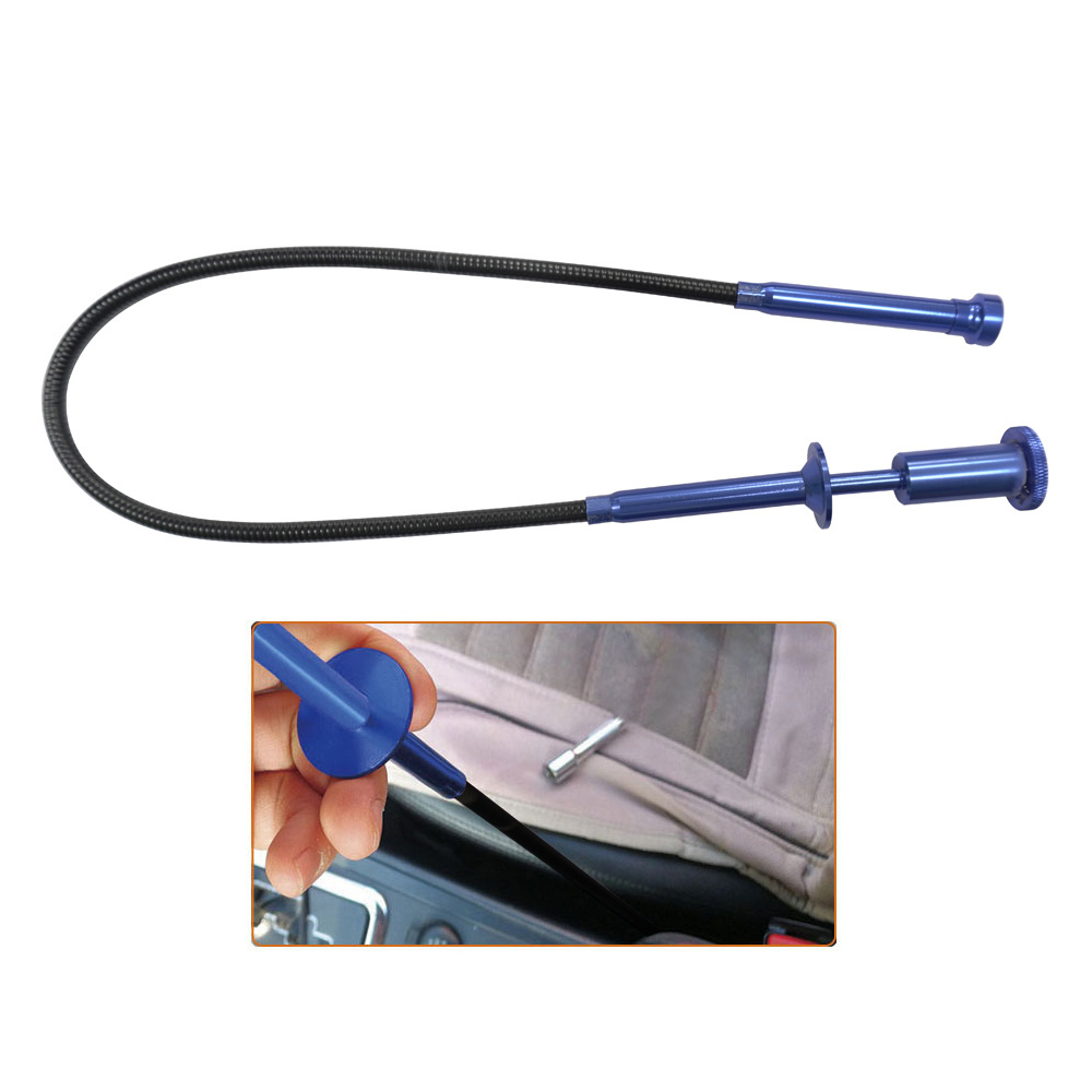 Extendable Magnetic Pick Up Tools and Flexible Grabber Claw Retrieving Telescoping Magnet Pickup Tools