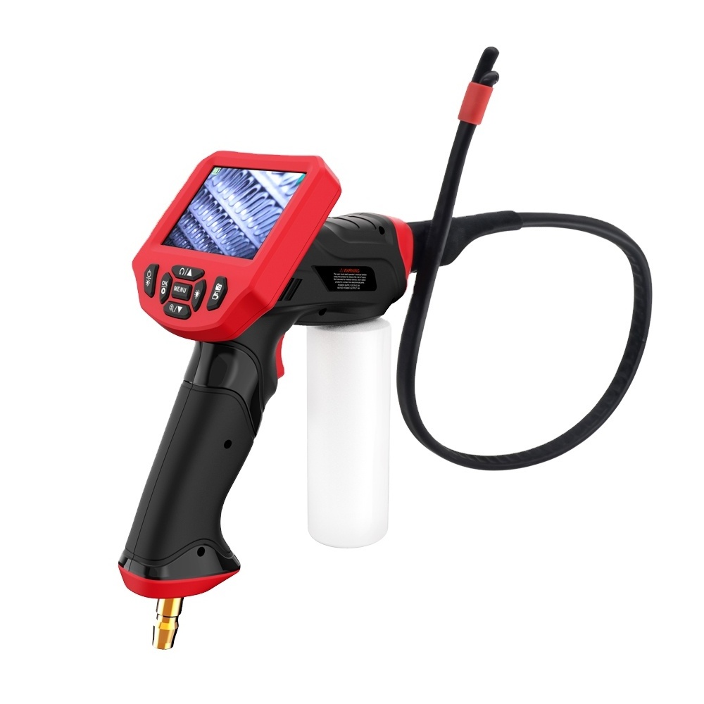 QBH Factory Outlet 3.5 Inch Screen 8.5Mm 450Kpx Hd Support Picture Cleaning Automotive Video Borescope Car AC Cleaning Gun