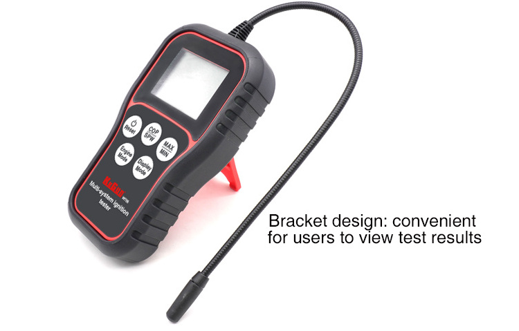 Factory Manufacturer Engine Ignition Analyzer, 24W Ignition Analyzer Multi?System LCD Display RPM Measurement Spark Plug Tester