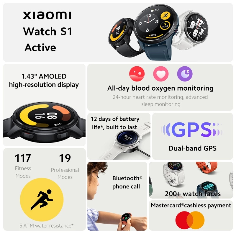 Xiaomi Watch S1 Active 1.43