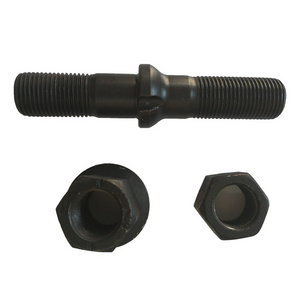 M24X128mm BPW axle 20tons wheel bolt and nuts 20tons BPW trailer tire bolt tire stud truck tire screw