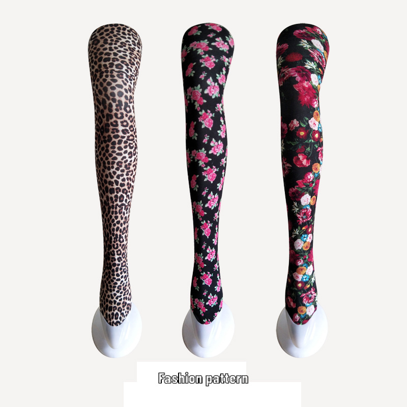 lovely fashion tights colorful digital printings pantyhose