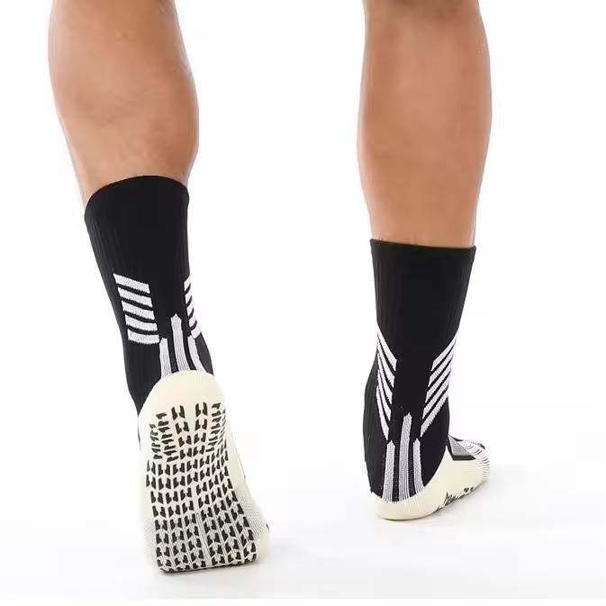 wholesales Custom Compression grip socks Anti-slip Grip Football Socks short sports soccer socks