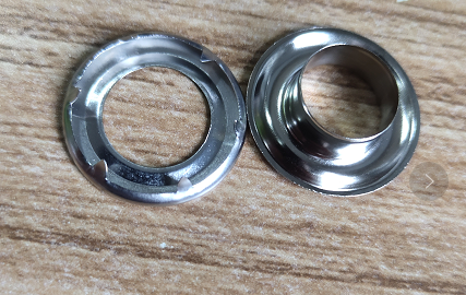 custom color metal eyelet grommet for tarpaulin iron/brass/aluminum/stainless steel eyelet