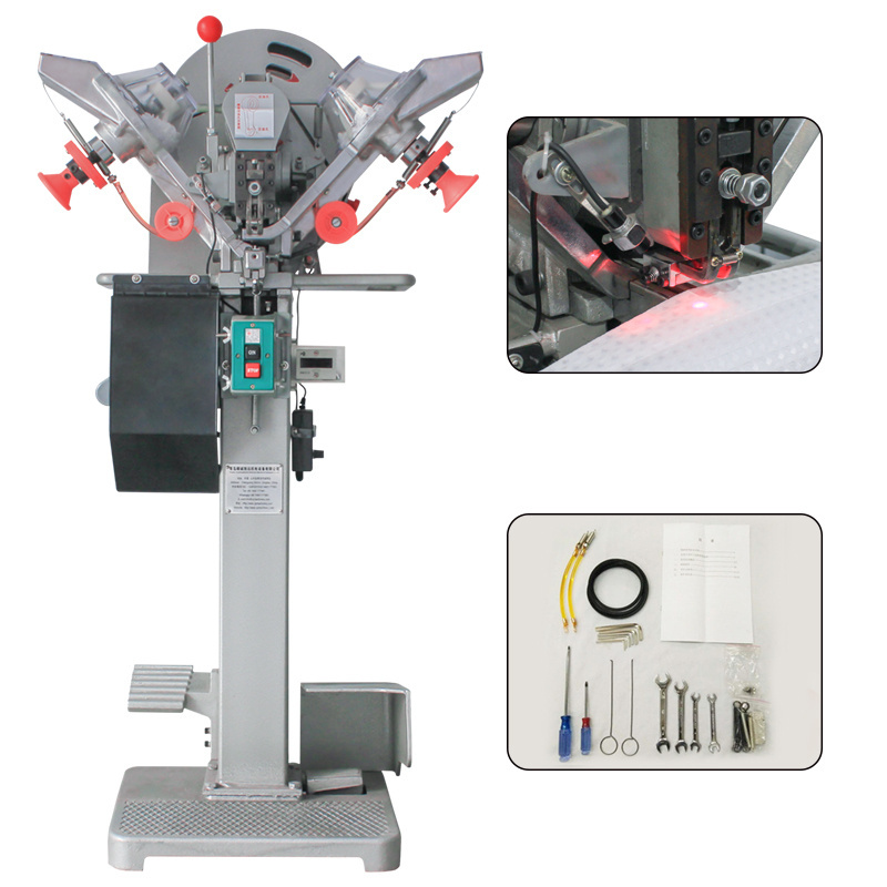 No Hand Press Easy to Operate Fully Automatic Snap Button Pressing Machine for Garments