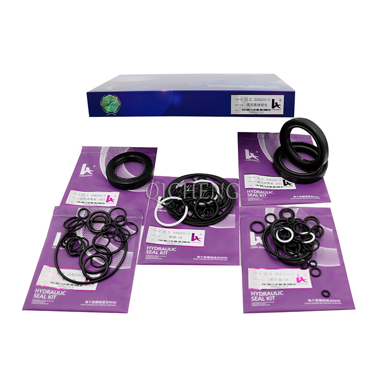 High quality 4451039 Hydraulic pump oil Seal kit  HPV118 HPV102 4HK1  for ZX200-3 ZX240-3 ZX250-3