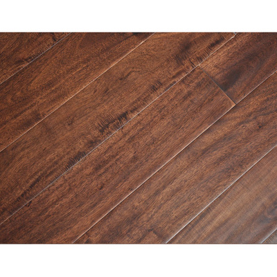 Hot! 100% natural solid wooden floor hot sale in USA/18MM tobacco road acacia hardwood flooring/handscraped wood+flooring