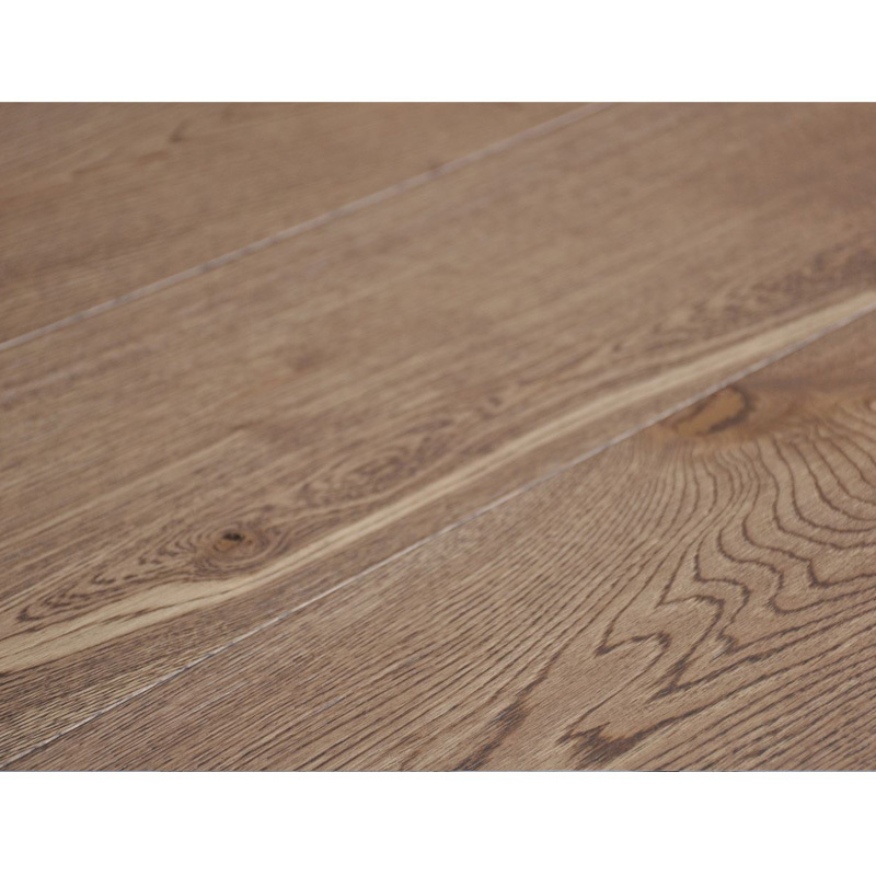 20MM thickness natural oak solid wood floor smooth/brushed european white oak engineering wood flooring