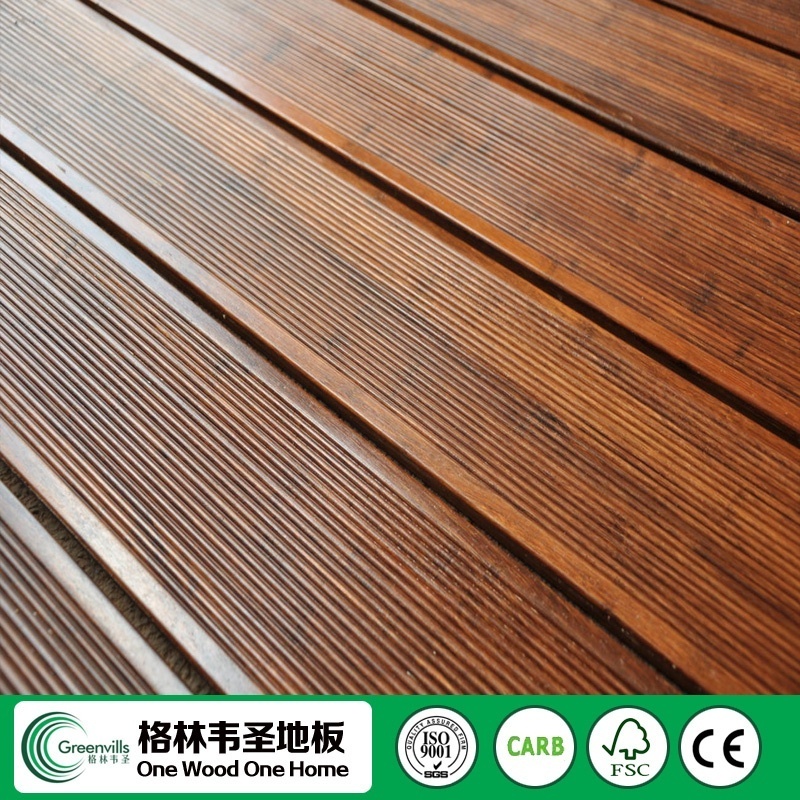 Outdoor Used Strand Woven Bamboo Floor Tiles China product bamboo deck/decking