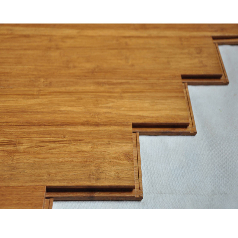 Click lock bamboo parquet strand woven bamboo Flooring for indoor floor