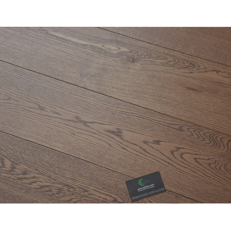 20MM thickness natural oak solid wood floor smooth/brushed european white oak engineering wood flooring