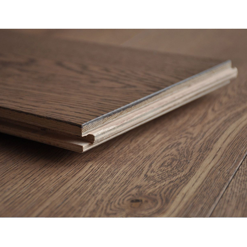 20MM thickness natural oak solid wood floor smooth/brushed european white oak engineering wood flooring